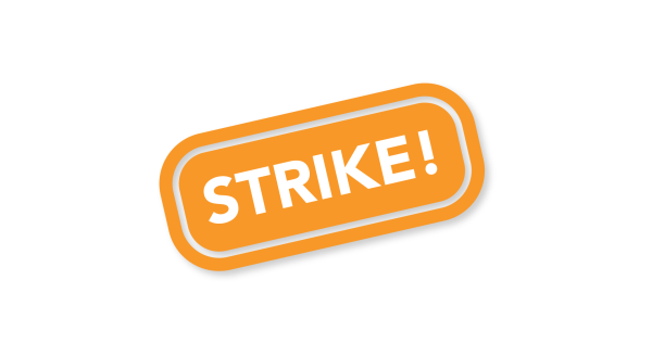 graphics for publications about strike