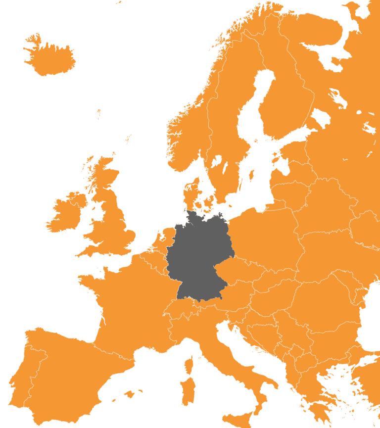 Map of Germany