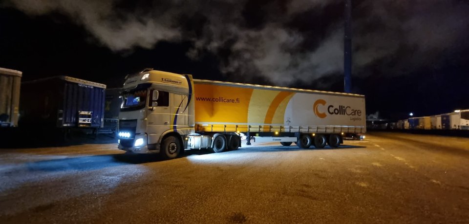 CC Truck in the night