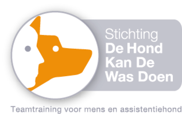 De hond kan de was doen - logo