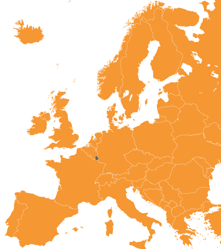 Luxemburg map