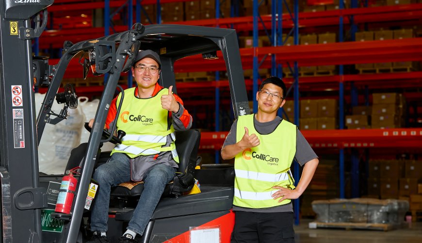 operation in Shanghai warehouse